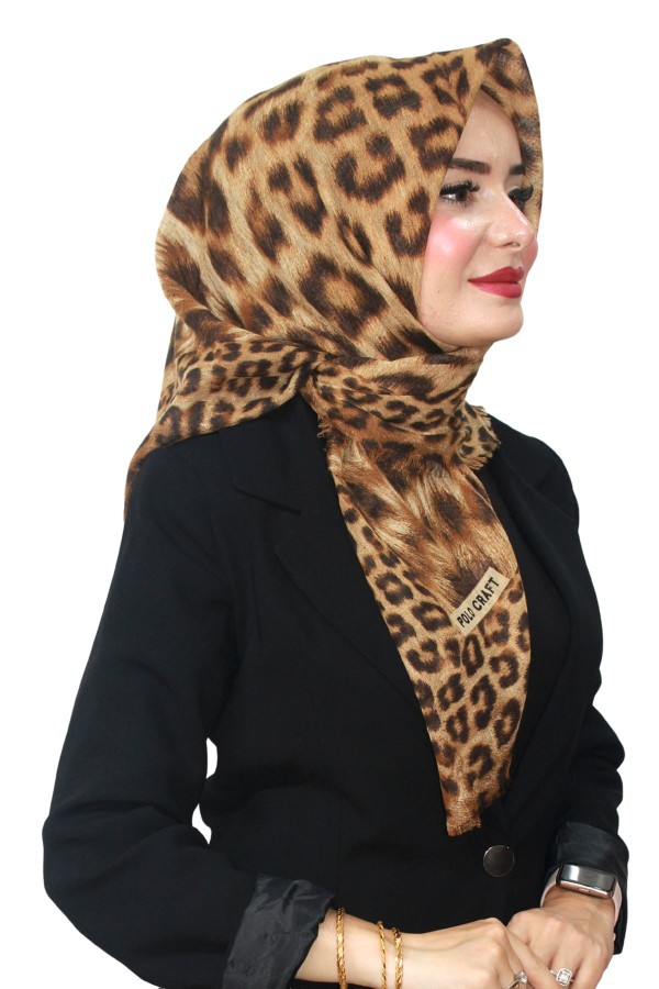 Pamuk Flamlı Eşarp 1062-3