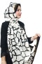 Desenli Medine İpeği Şal 5005-6
