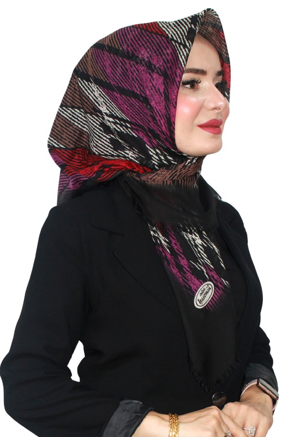 Pamuk Flamlı Eşarp 1063-10