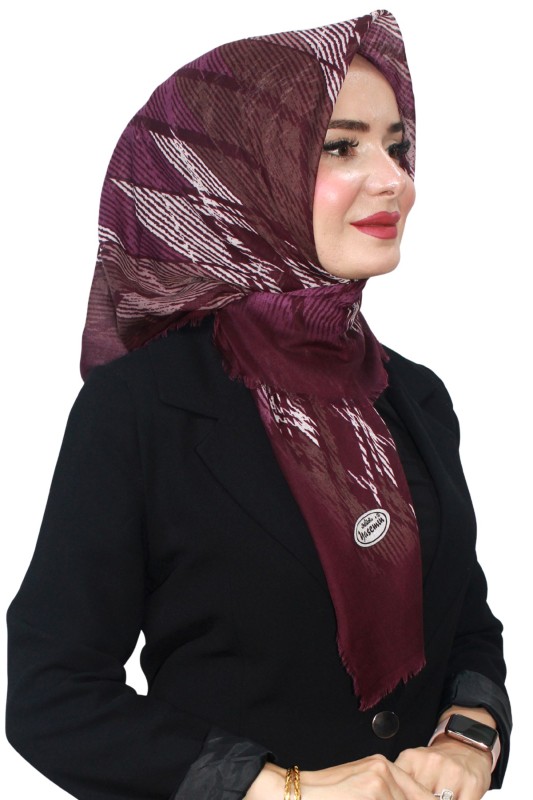 Pamuk Flamlı Eşarp 1063-12