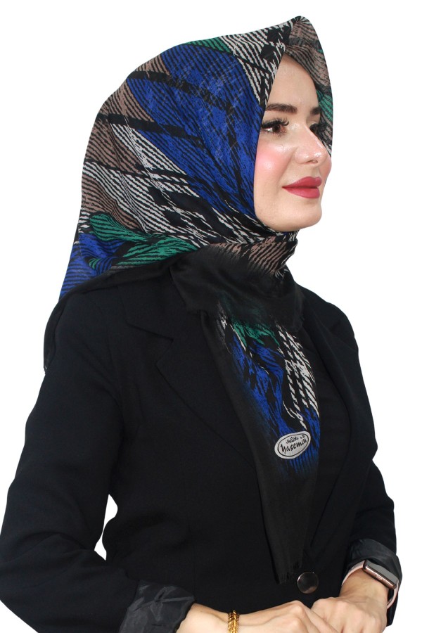 Pamuk Flamlı Eşarp 1063-2