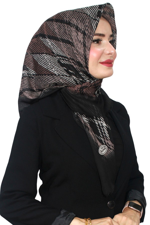 Pamuk Flamlı Eşarp 1063-23