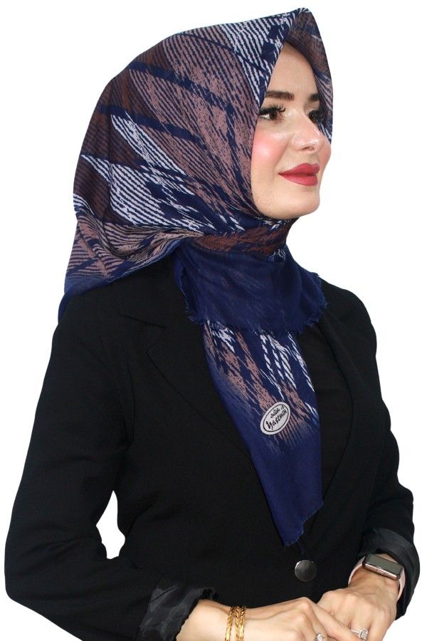Pamuk Flamlı Eşarp 1063-24