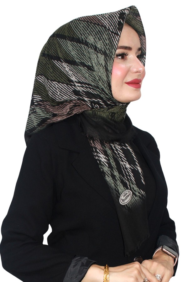 Pamuk Flamlı Eşarp 1063-5