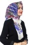Pamuk Flamlı Eşarp 1063-7
