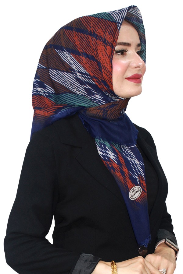 Pamuk Flamlı Eşarp 1063-9