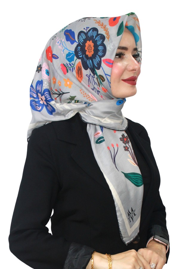 Organik (Pamuk) Eşarp 4142-1
