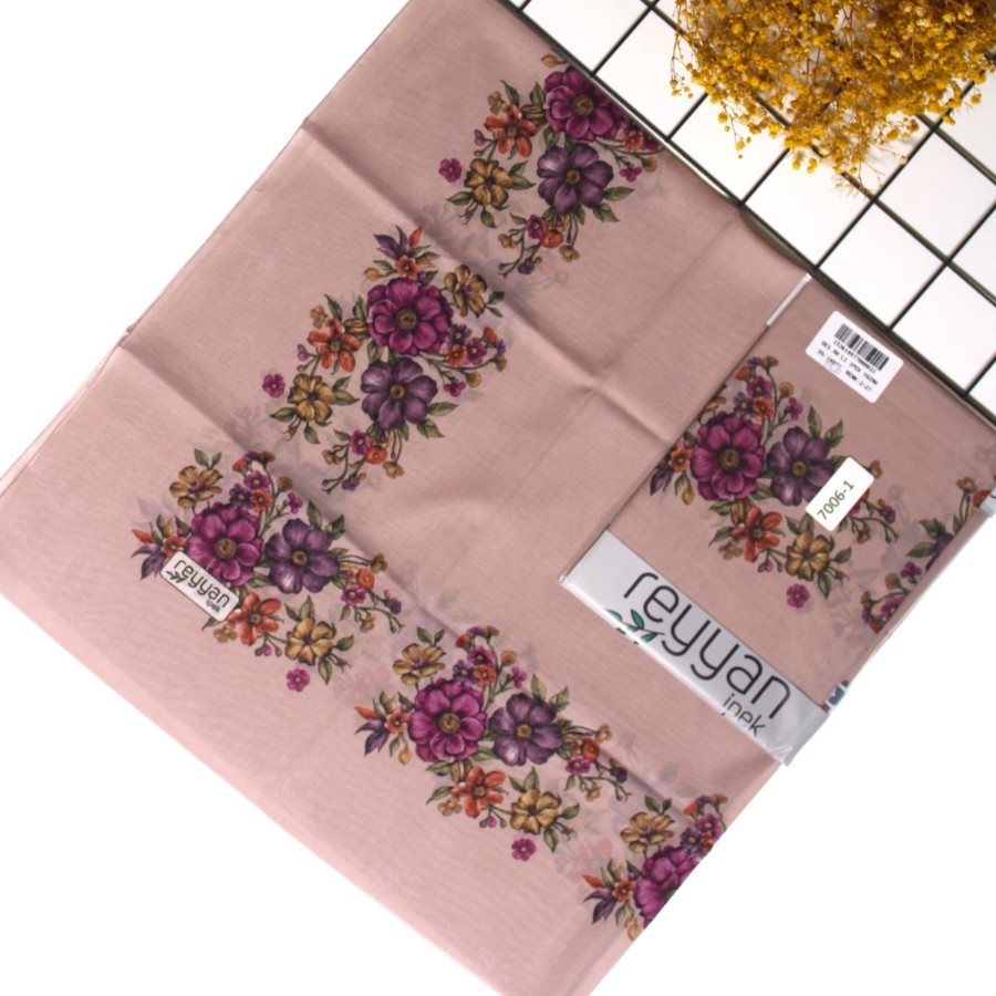 Reyyan İpek 90 Cm Oyalık Yazma 7006-1