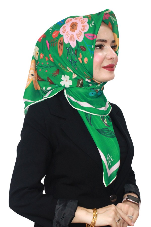 Organik (Pamuk) Eşarp 4142-3
