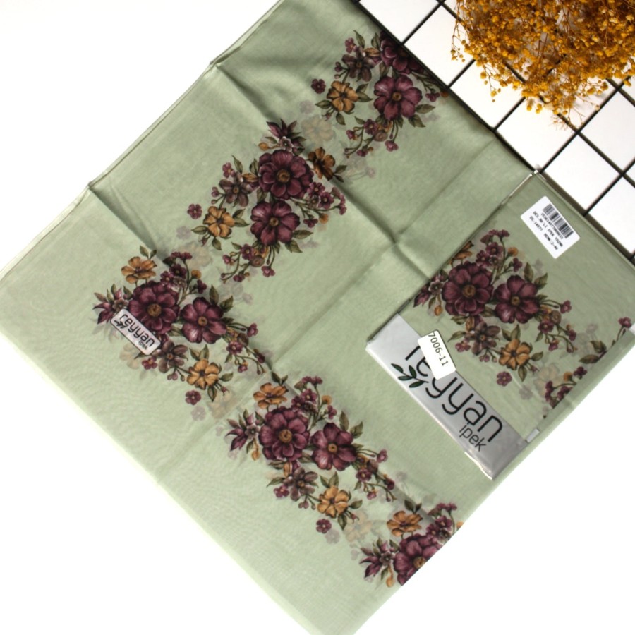 Reyyan İpek 90 Cm Oyalık Yazma 7006-11