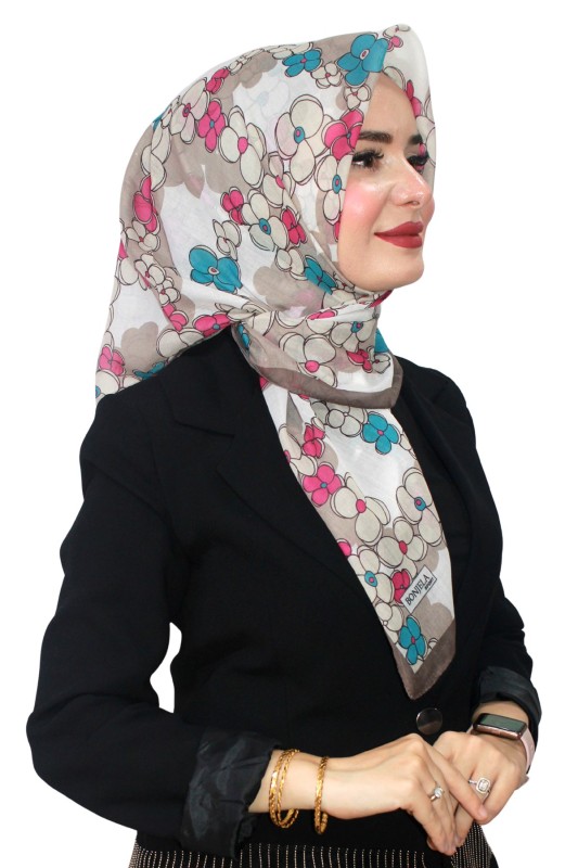 Bonjela Organik (Pamuk) Eşarp 4141-12