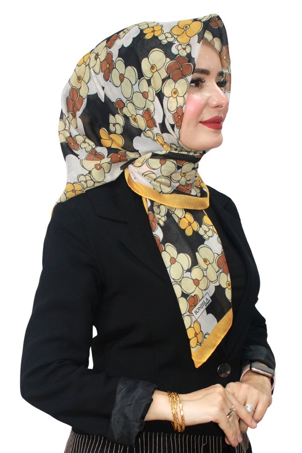 Bonjela Organik (Pamuk) Eşarp 4141-15