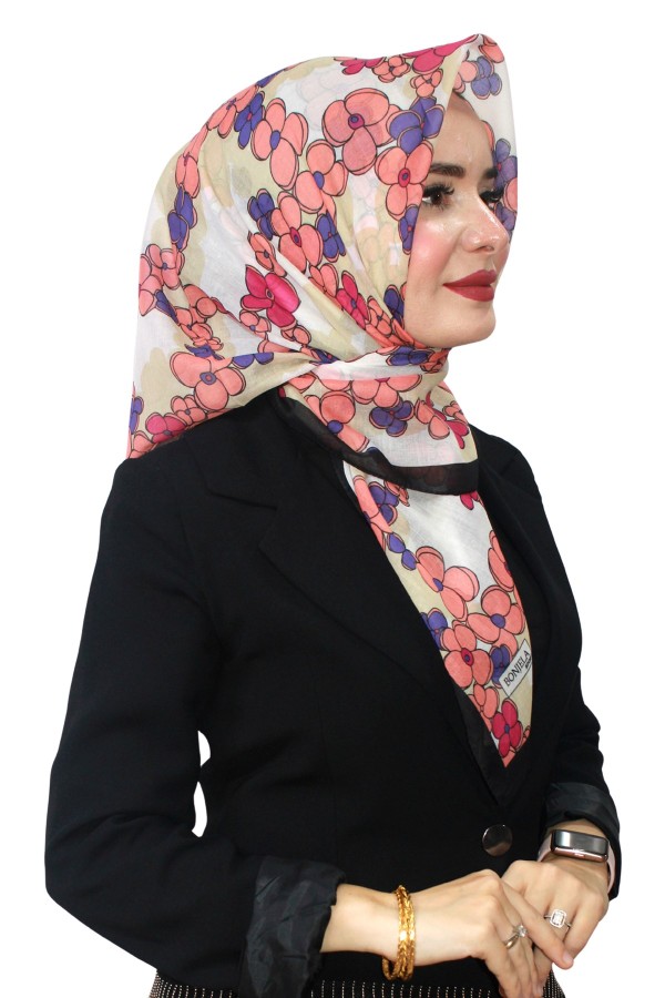 Bonjela Organik (Pamuk) Eşarp 4141-18