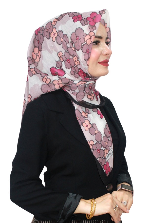 Bonjela Organik (Pamuk) Eşarp 4141-3