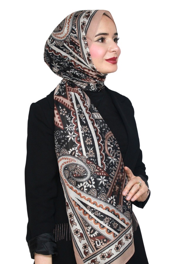 Organik Pamuk Soft Şal 5047-17