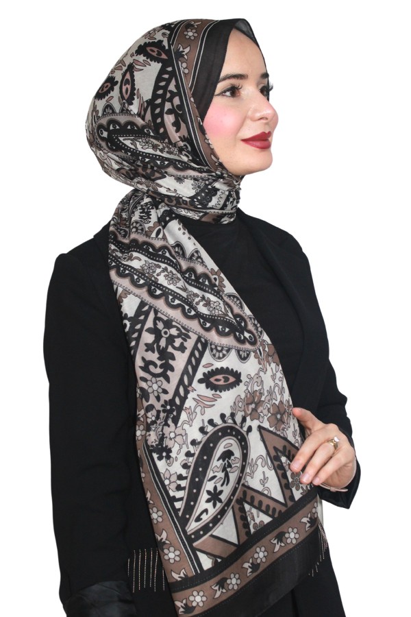 Organik Pamuk Soft Şal 5047-3