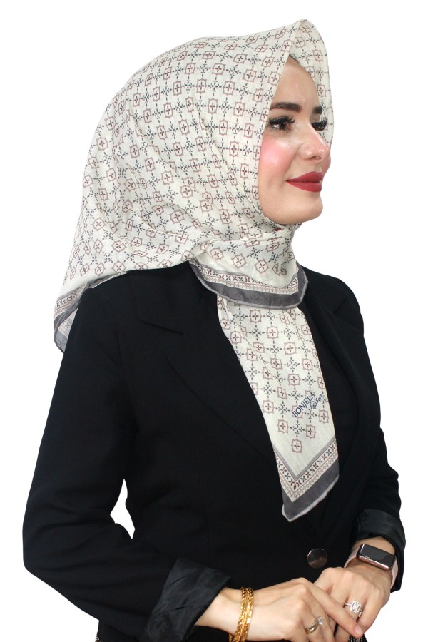 Bonjela Organik (Pamuk) Eşarp 4143-1