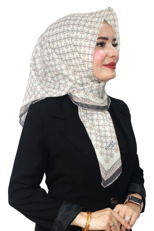 Bonjela Organik (Pamuk) Eşarp 4143-1