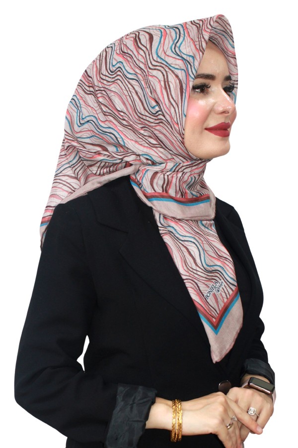 Bonjela Organik (Pamuk) Eşarp 4144-12