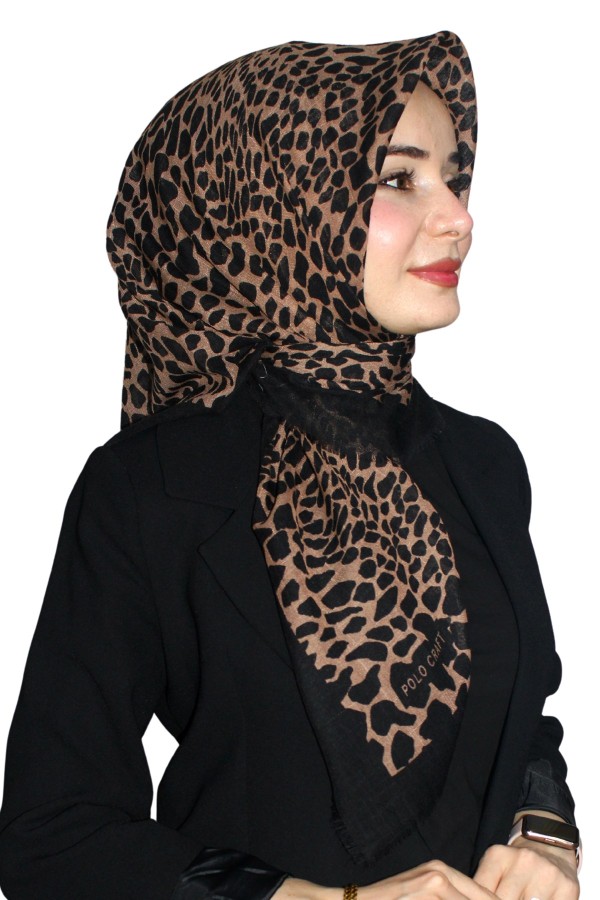 Pamuk Flamlı Eşarp 1065-10