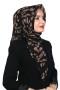 Pamuk Flamlı Eşarp 1065-2
