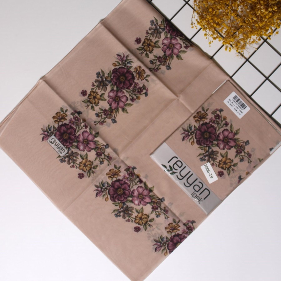 Reyyan İpek 90 Cm Oyalık Yazma 7006-29