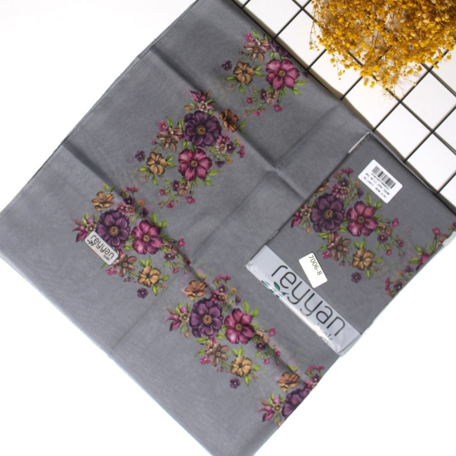 Reyyan İpek 90 Cm Oyalık Yazma 7006-8