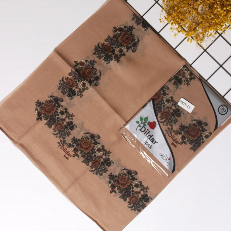 Dildar İpek 90 Cm Oyalık Yazma 7007-13