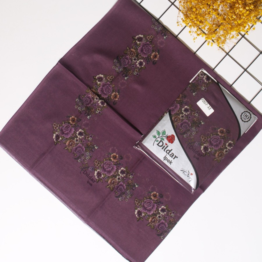 Dildar İpek 90 Cm Oyalık Yazma 7007-32