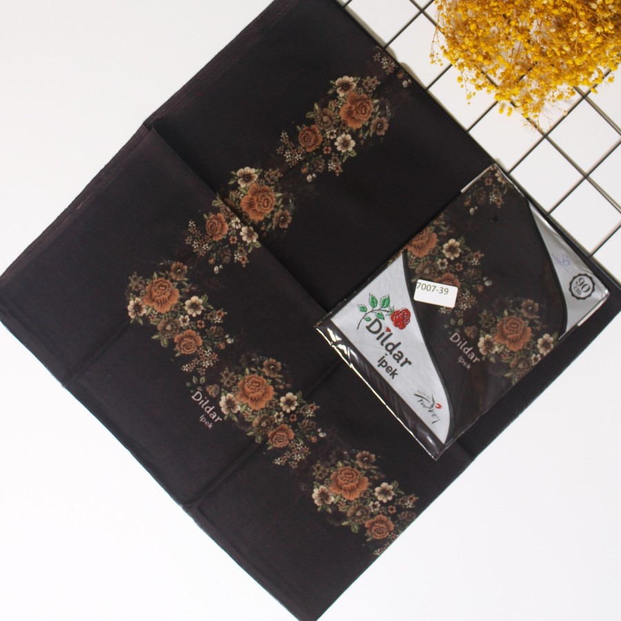 Dildar İpek 90 Cm Oyalık Yazma 7007-39
