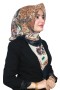 Pamuk Keten Flamlı Eşarp 1048-3