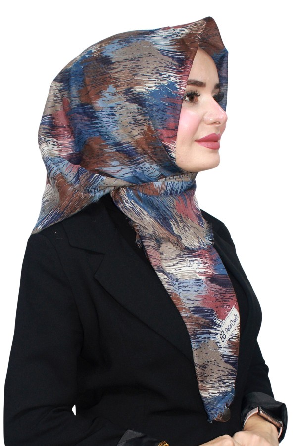 Pamuk Flamlı Eşarp 1066-10