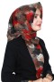 Pamuk Flamlı Eşarp 1066-12