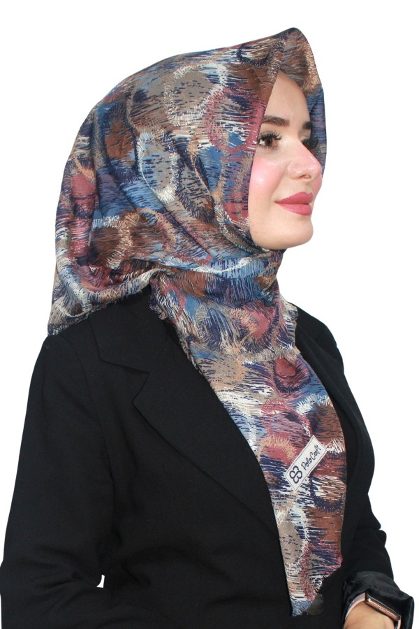 Pamuk Flamlı Eşarp 1067-14