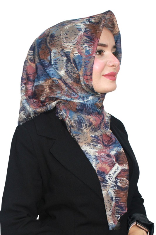 Pamuk Flamlı Eşarp 1067-14
