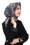 Pamuk Flamlı Eşarp 1067-14