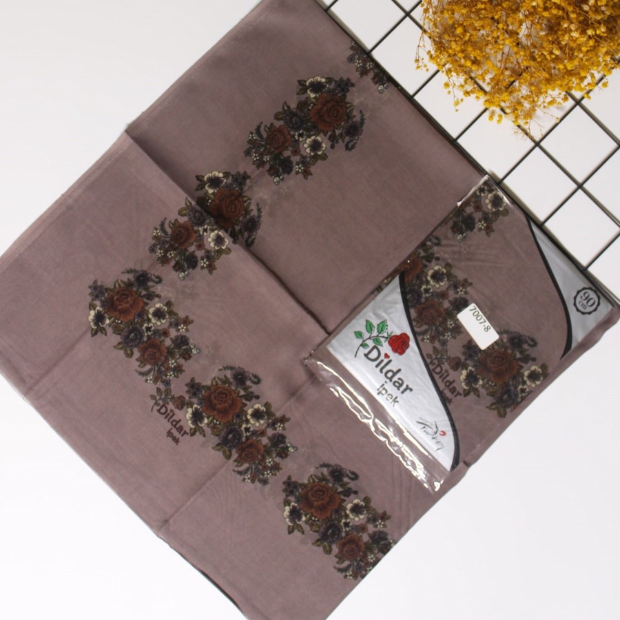 Dildar İpek 90 Cm Oyalık Yazma 7007-8
