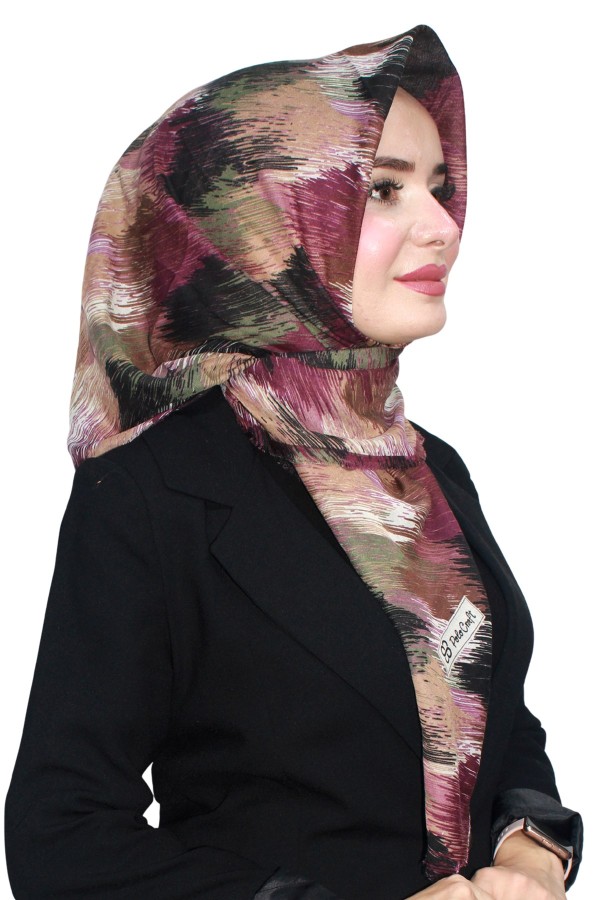Pamuk Flamlı Eşarp 1066-9