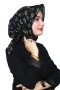 Pamuk Flamlı Eşarp 1068-11