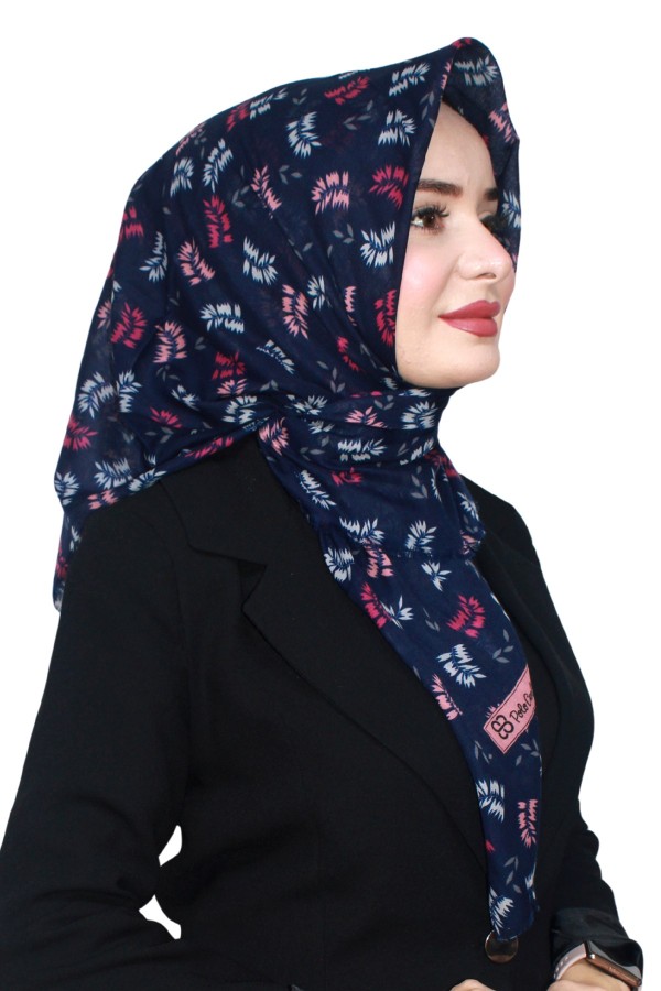 Pamuk Flamlı Eşarp 1068-13
