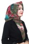 Pamuk Flamlı Eşarp 1069-6