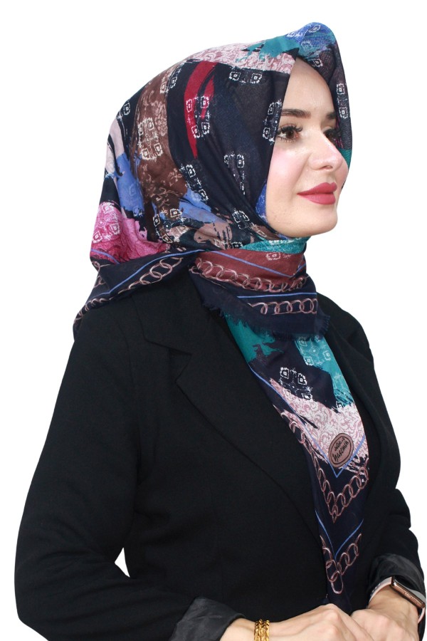 Pamuk Flamlı Eşarp 1069-34
