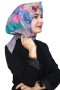 Pamuk Flamlı Eşarp 1069-2