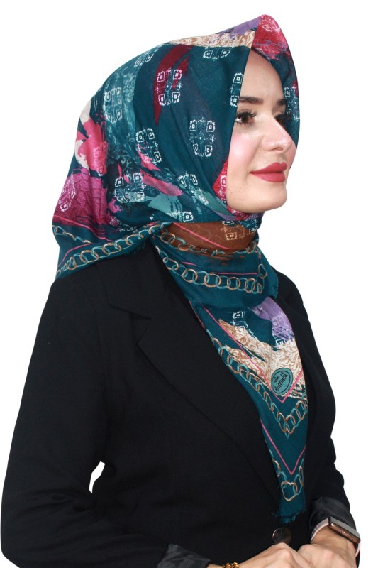 Pamuk Flamlı Eşarp 1069-22