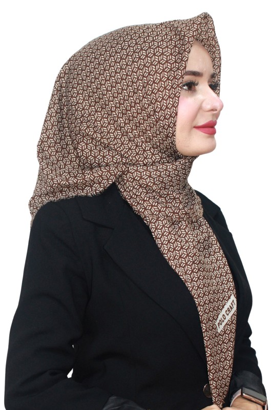 Pamuk Flamlı Eşarp 1071-10