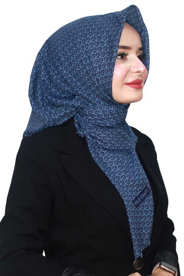 Pamuk Flamlı Eşarp 1071-8