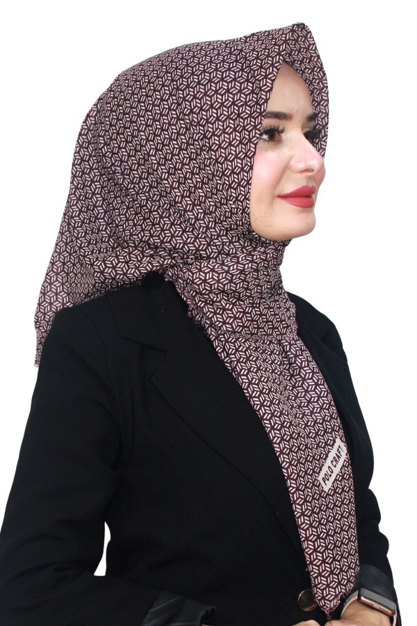 Pamuk Flamlı Eşarp 1071-11