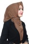 Pamuk Flamlı Eşarp 1071-12