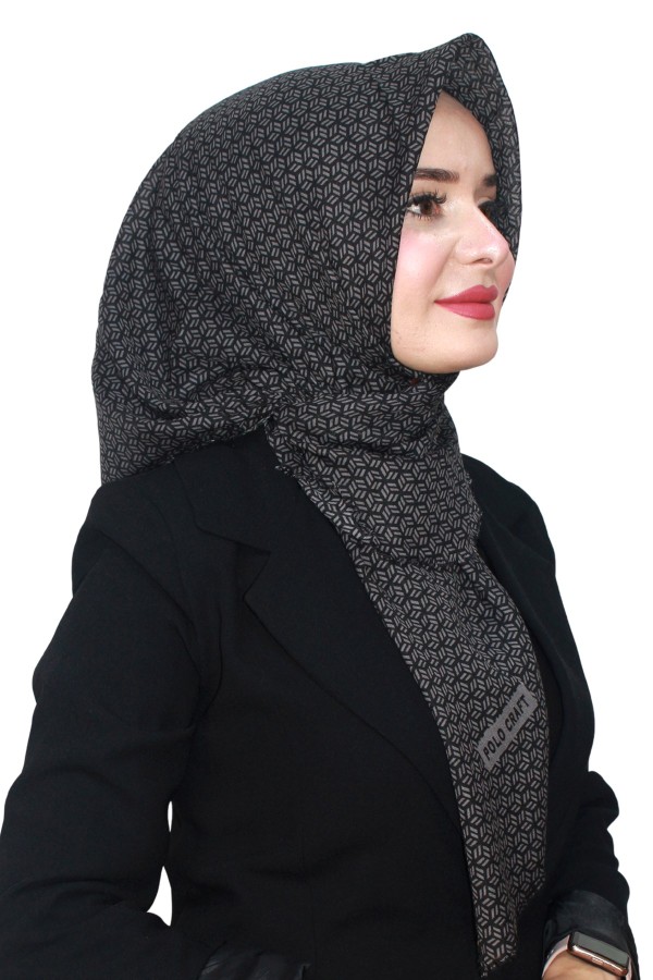 Pamuk Flamlı Eşarp 1071-13