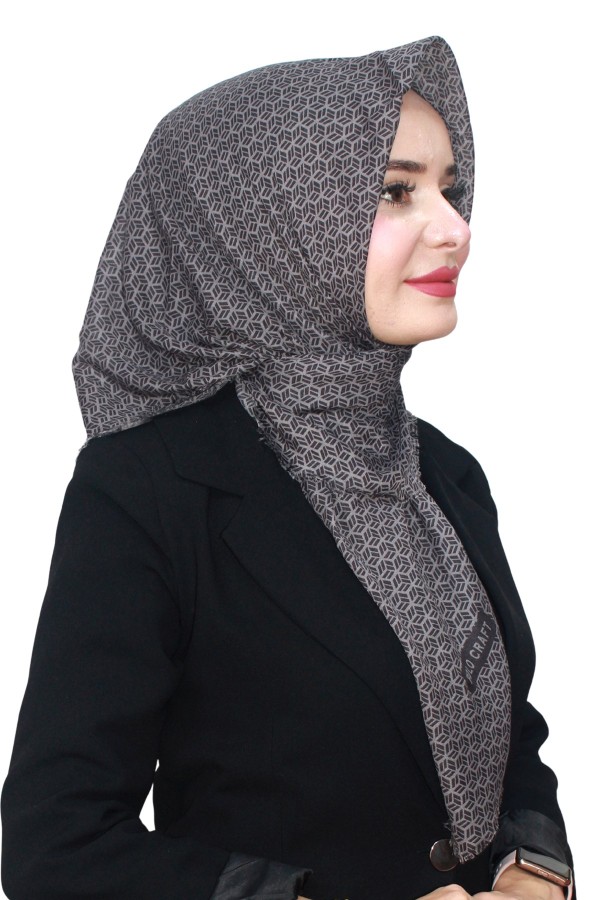 Pamuk Flamlı Eşarp 1071-14